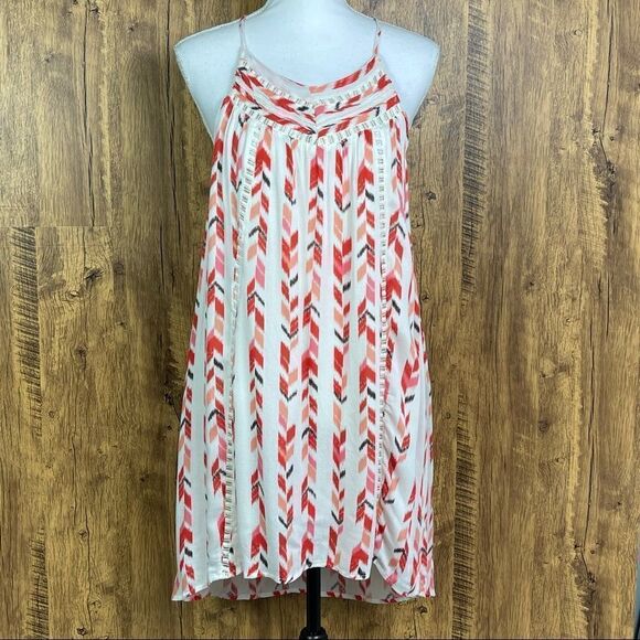 Altar’d State Trapeze Dress, size medium, lined, buttons at back of neck - Picture 6 of 14